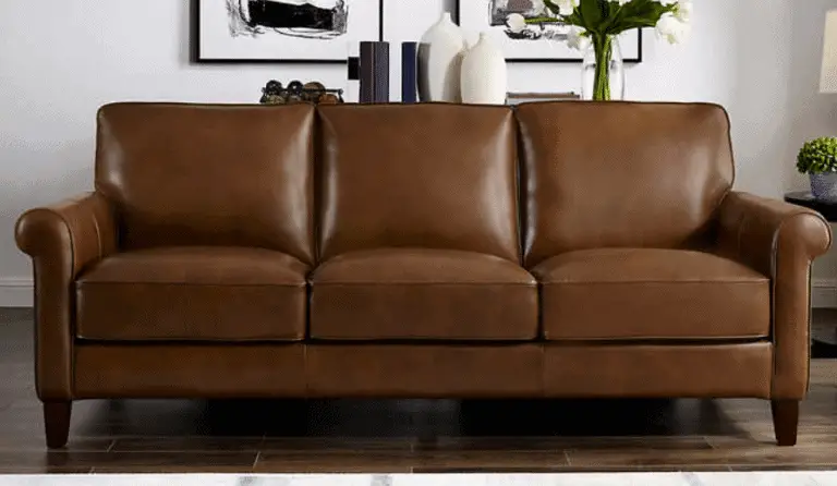 costco larsen leather sofa