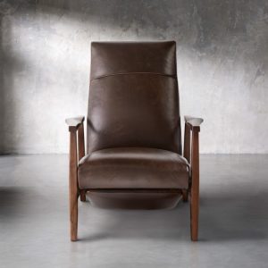 Wordsmith 30" Leather Recliner