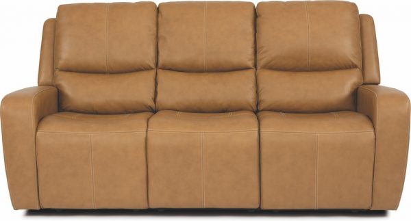 flexsteel leather sofa 1774-31