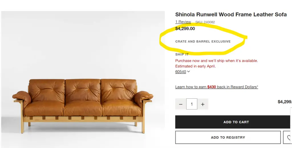 Crate & Barrel Leather Sofa Review (Worth The Money?) Best Leather