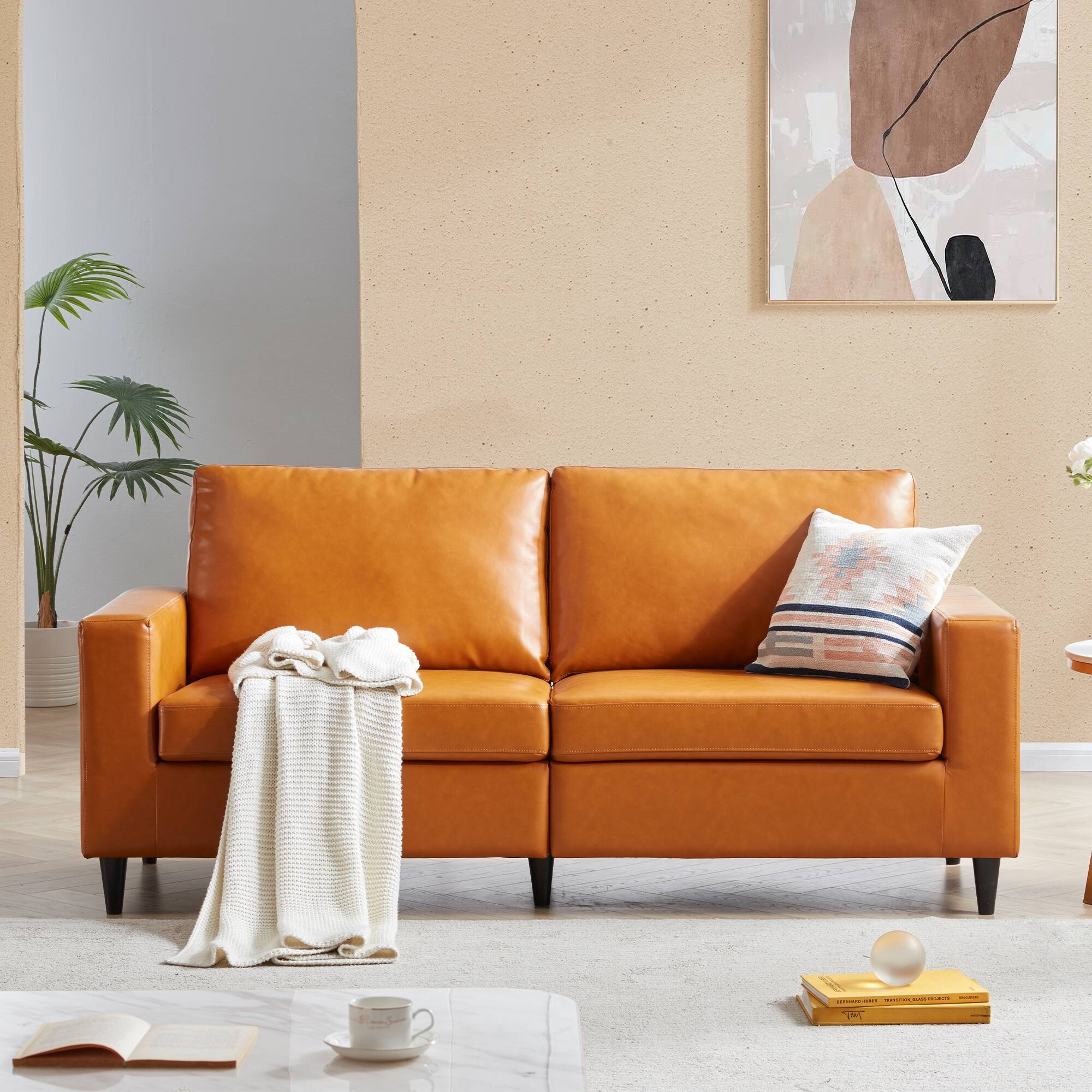 Morden Style PU Leather Sofa