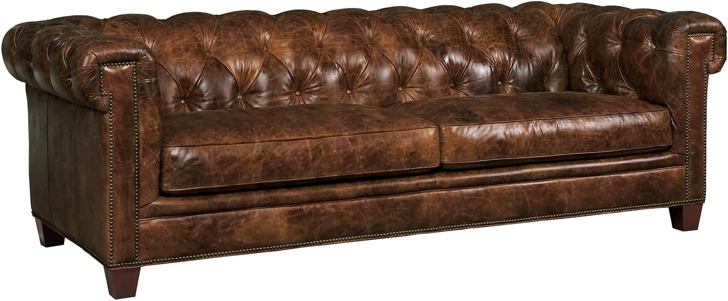 
Hooker Furniture Seven Seas Stationary Leather Sofa in Malawi Tonga