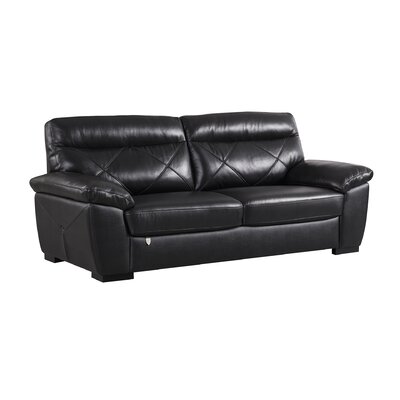 Alidade 83" Leather Match Pillow Top Arm Sofa