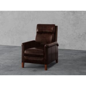 Aniv 30" Wide Leather Match Manual Club Recliner