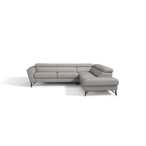 Benbow Genuine Leather Corner Sectional