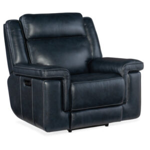 MS 43.5" Wide Genuine Leather Power Standard Recliner