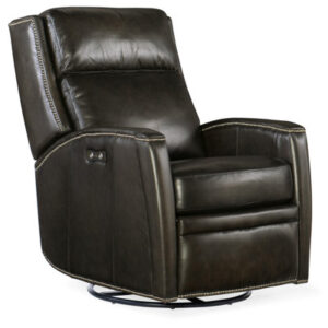 RC 28.75" Wide Genuine Leather Power Club Recliner