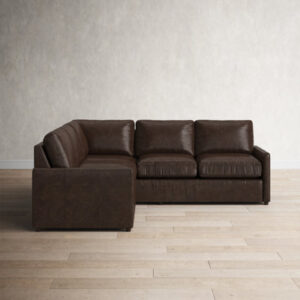 Savannah 2-piece Leather Sectional