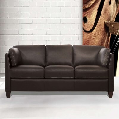 Sofa, Chocolate Leather