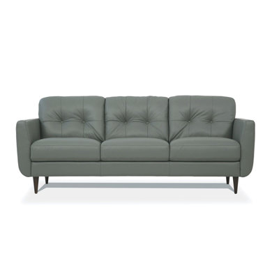 Sofa,Green Leather