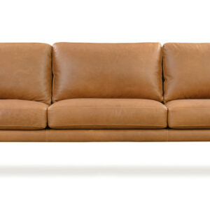 Spectre 81" Leather Sofa, Cider