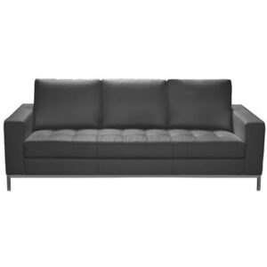 Witney 85" Genuine Leather Square Arm Sofa