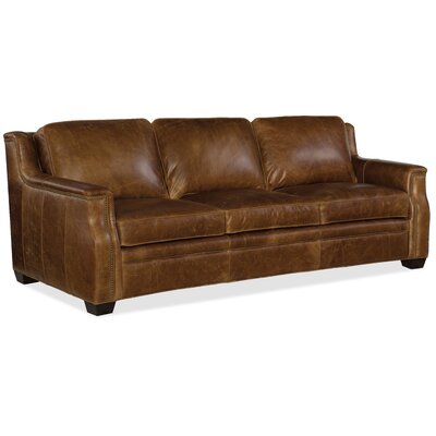 Yates 92.5" Genuine Leather Sofa