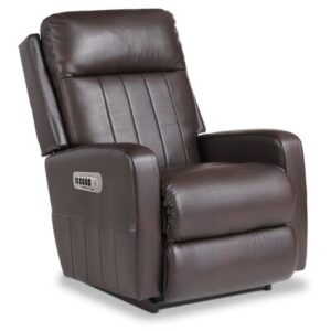 Finley Leather Match Power Rocking Recliner with Power Headrest