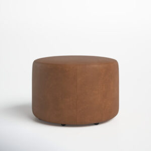 Danva Leather Ottoman