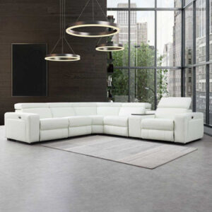Alepede 6 - Piece Leather Sectional
