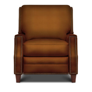 Daniella 32" Wide Genuine Leather Manual Club Recliner