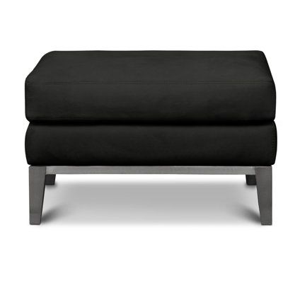 Fairfax 30" Wide Genuine Leather Rectangle Cocktail Ottoman