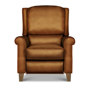 Gabriella 35" Wide Genuine Leather Manual Club Recliner