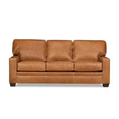 Mosely 82" Genuine Leather Sofa