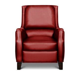 Savoy 33" Wide Genuine Leather Manual Club Recliner