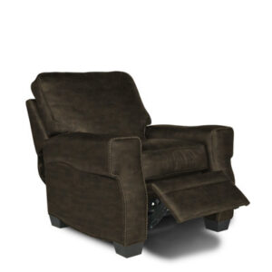 Stafford 40" Wide Genuine Leather Manual Club Recliner