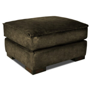 Urban Cowboy 30" Wide Genuine Leather Rectangle Cocktail Ottoman