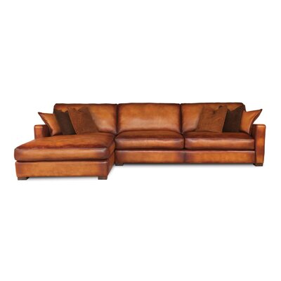 Veracruz 141" Wide Genuine Leather Sofa & Chaise