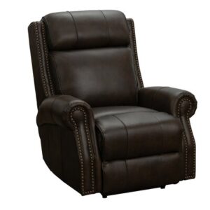 Ahouh 38.5" Wide Genuine Leather Club Recliner