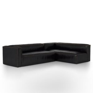 Cain Leather Sectional