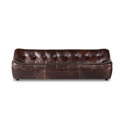 Imrich 106" Leather Sofa