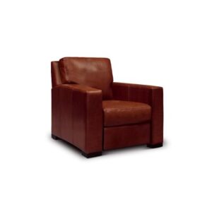 Akar Genuine Leather Manual Recliner