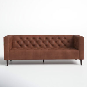 Cornelia 84'' Leather Sofa