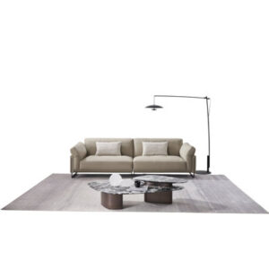 Kazimira 114.2'' Genuine Leather Sofa