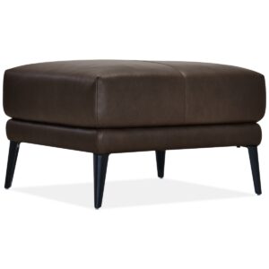 Keery 32" Leather Ottoman, Created for Macy's - Stout