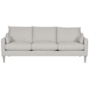 Thea 86" Genuine Leather Square Arm Sofa
