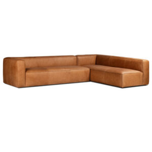 Foster Leather Sectional
