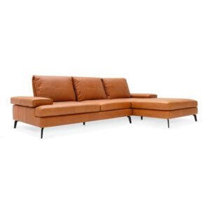 Landa Leather Left Facing Sectional Component