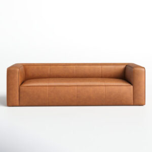 Foster 95'' Genuine Leather Sofa