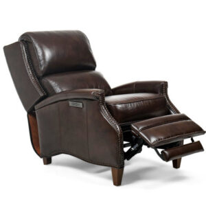 Genuine Leather Dual Power Recliner