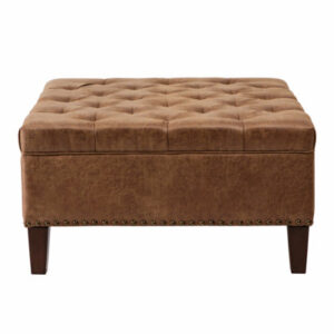 Josefin Vegan Leather Ottoman