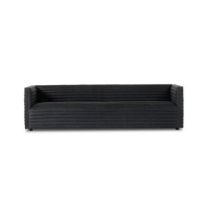 Lonna 97" Leather Upholstered Sofa