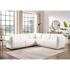 Moon 3 - Piece Leather Sectional
