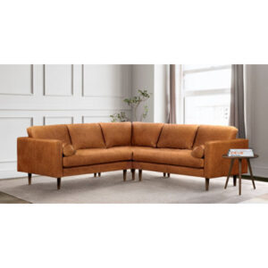 Napa Corner Sectional in Full-Grain Genuine Italian Leather