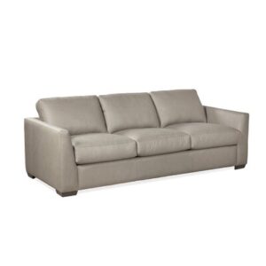 Ramburt 95" Genuine Leather Flared Arm Sofa