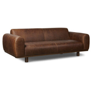 Ramla 92" Leather Sofa
