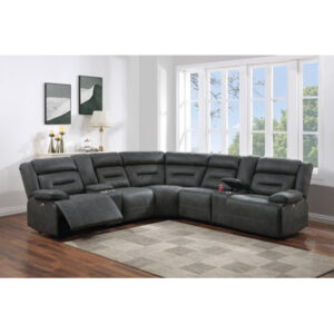 Randalle 3 - Piece Vegan Leather Sectional