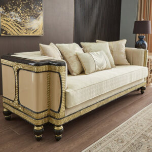 Anelija Leather Sofa