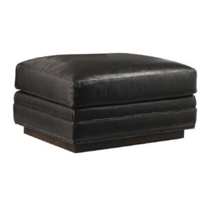 Balance Leather Ottoman