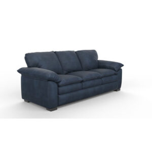 Capri 92" Wide 100% Full Top Grain Leather Sofa